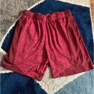 All In Motion Red basketball shorts
